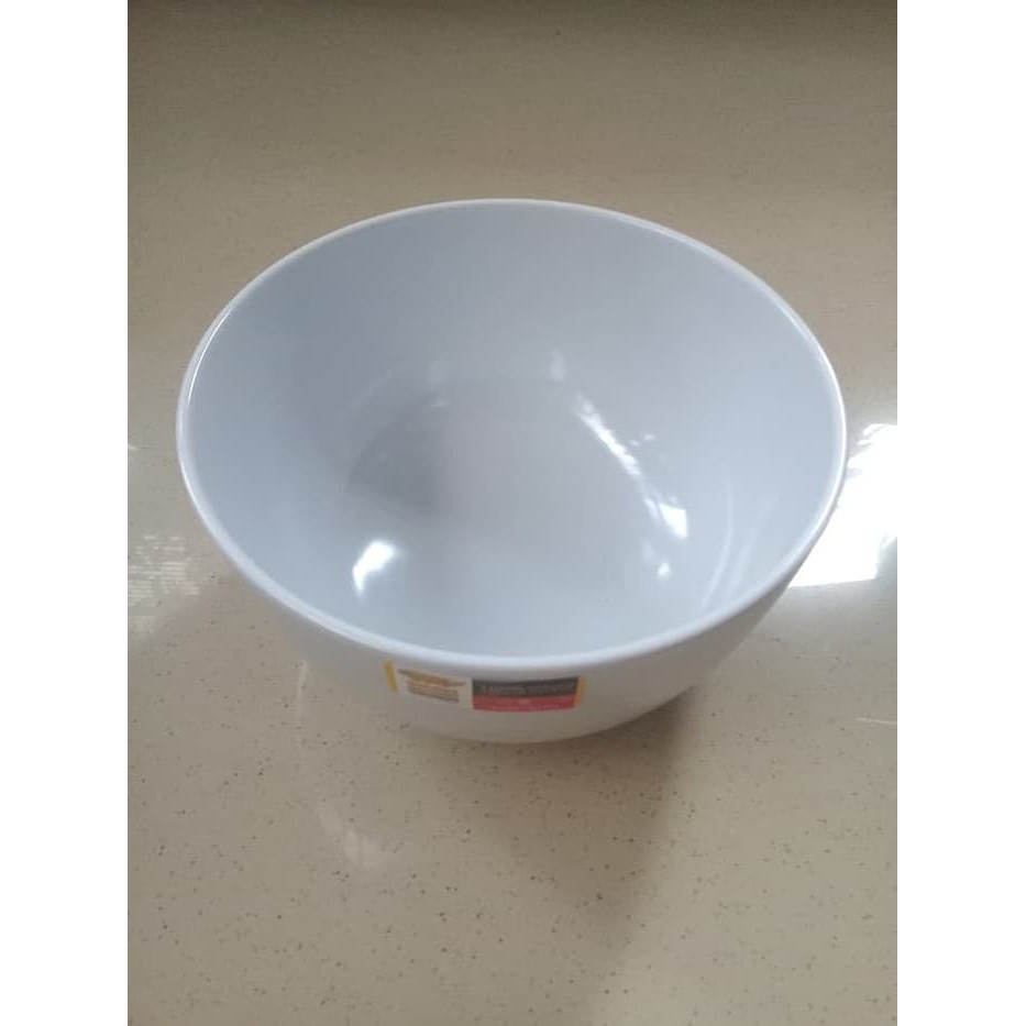 Mangkok Kaki 6  Putih Melamine   Golden Dragon W0806