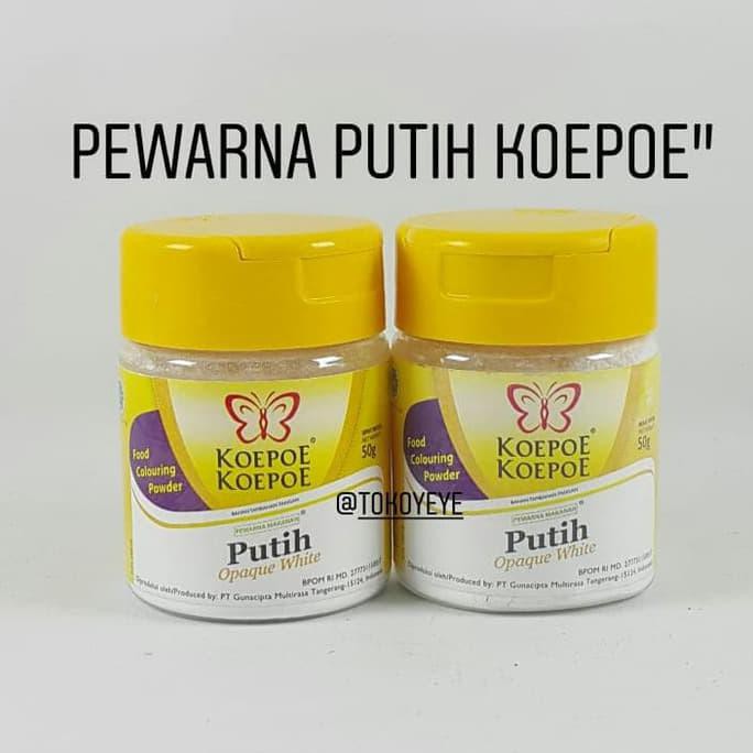 

31.87-Kue- Pewarna Putih Koepoe Koepoe -Terlengkap-Termurah-Dijamin.