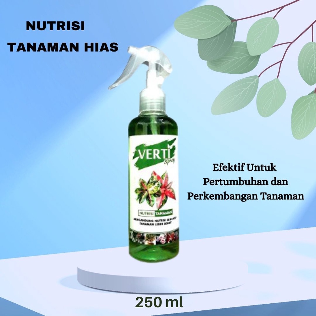 Nutrisi Tanaman Cabe / VERTI SPRAY / Pupuk Nutrisi Tanaman Buah Dalam Pot / Nutrisi Siap Pakai