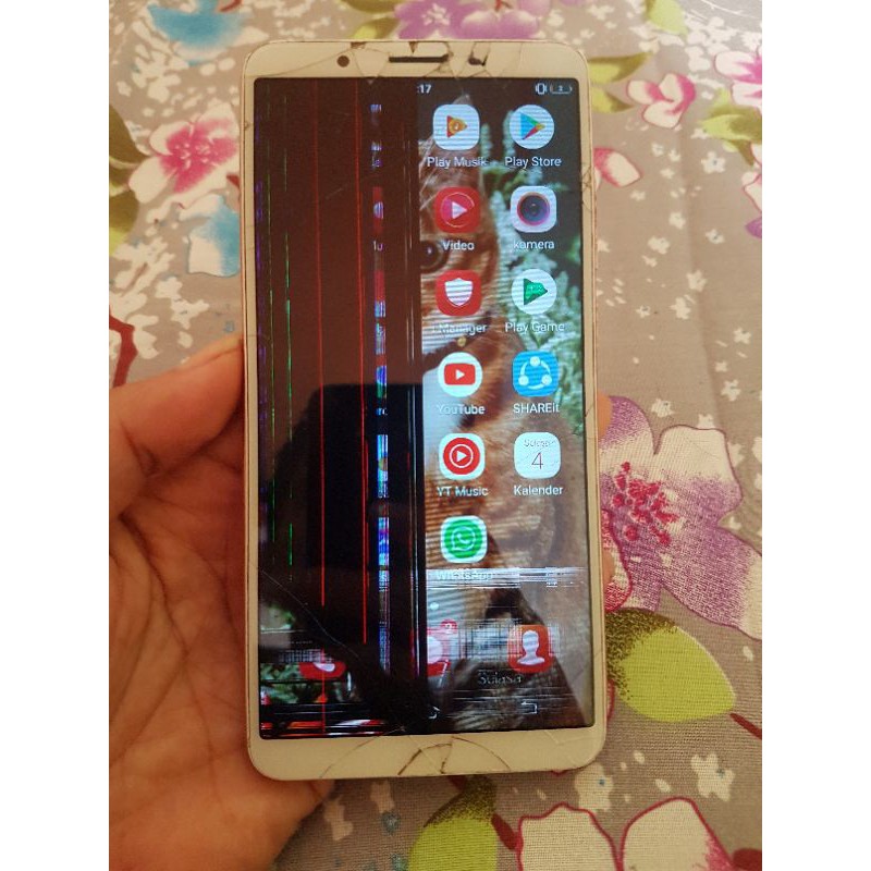 Hp bekas second rusak murah oppo a71 ram 3/32