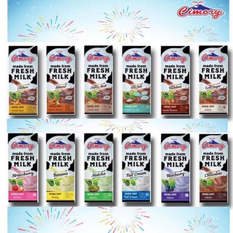 

Cimory Fresh Milk Susu UHT 250ml