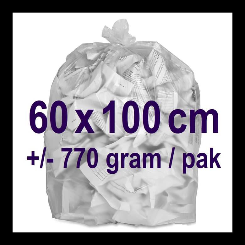 | Kantong Plastik Bening Besar 60X100 Cm Pe 770 Gr / Pack Kantong Sampah |