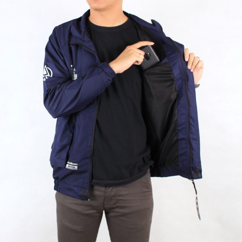 WALKED Original Jaket Pria Outdoor Waterproof Bomber Nautic Casual -Jaket Motor Tahan Angin Anti Air