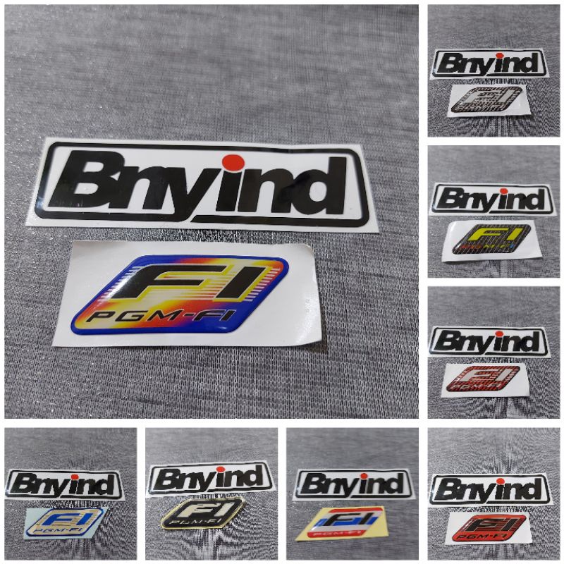 STICKER EMBLEM FI PGM FI TIMBUL