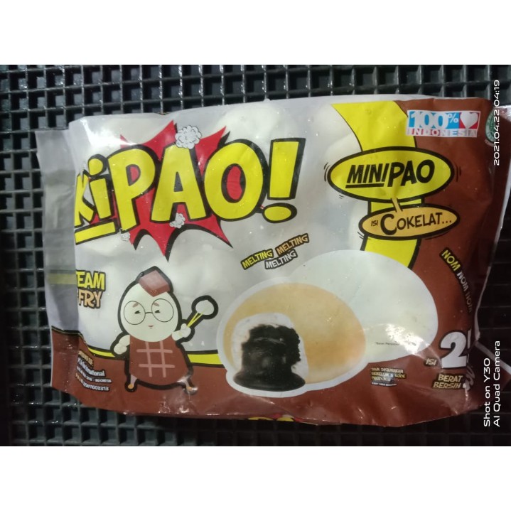 Kipau bakpao minipau coklat isi 25