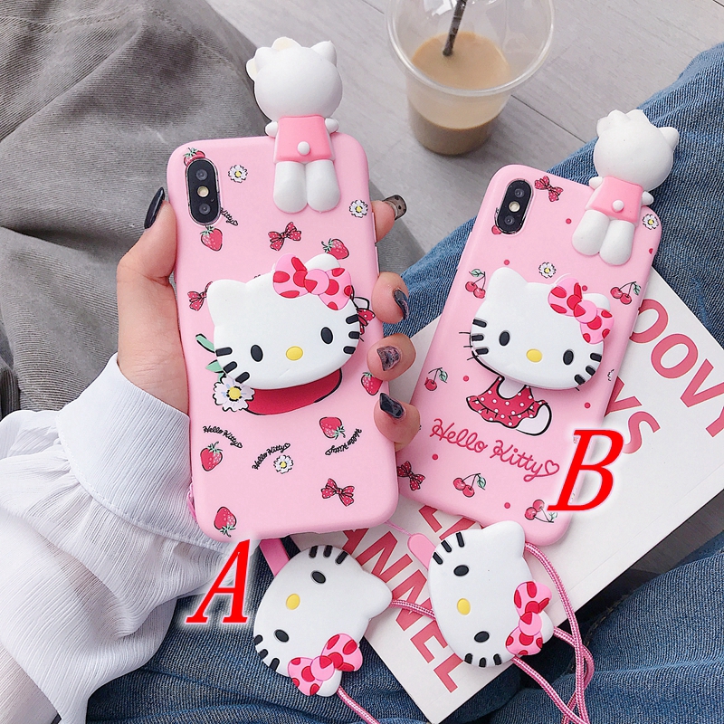 Case HP Kitty Kartun VIVO V5PLUS Y55 Y55S V5 V5S V5LITE Y71 V7 Y83 V9