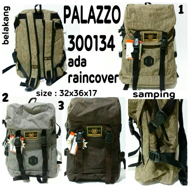 Tas ransel backpack Palazzo 300134 tas punggung keren terbaru dan termurah