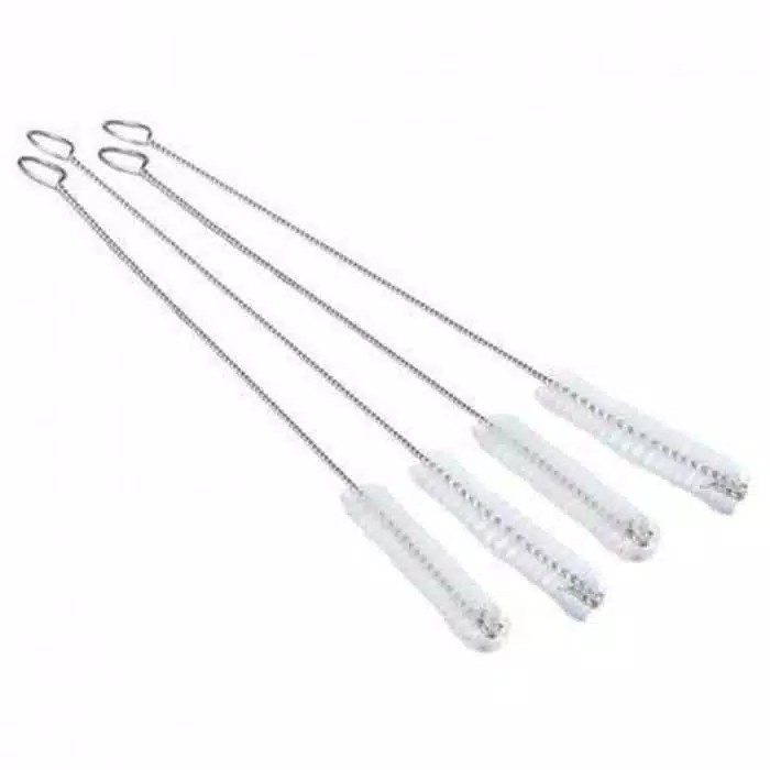 Sikat Sedotan Stainless - Sikat Pembersih Sedotan - Pembersih Sedotan Besi - Steel Brush Straw