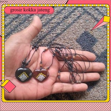 kalung kokka love rajah kotak manik