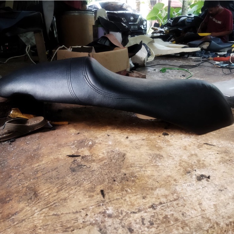 Jok Genio Caferacer polos - Jok Genio Modifikasi