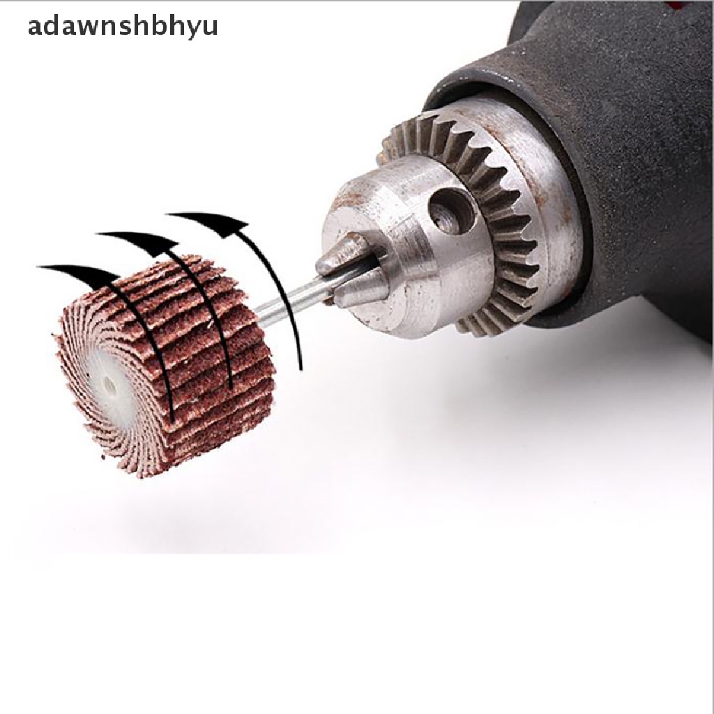 Adawnshbhyu 10pcs +1 Sanding Flap Disc Gerinda Flap Wheels Brush Sand Untuk Abrasive Grinder