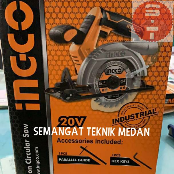 CSLI1401 CORDLESS BATERAI CIRCULAR SAW BLADE MINI 6" 2 pcs 2AH INGCO
