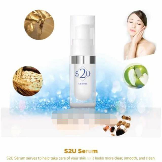 S2U Facial Wash 100 ml dan S2U Serum 50 ml