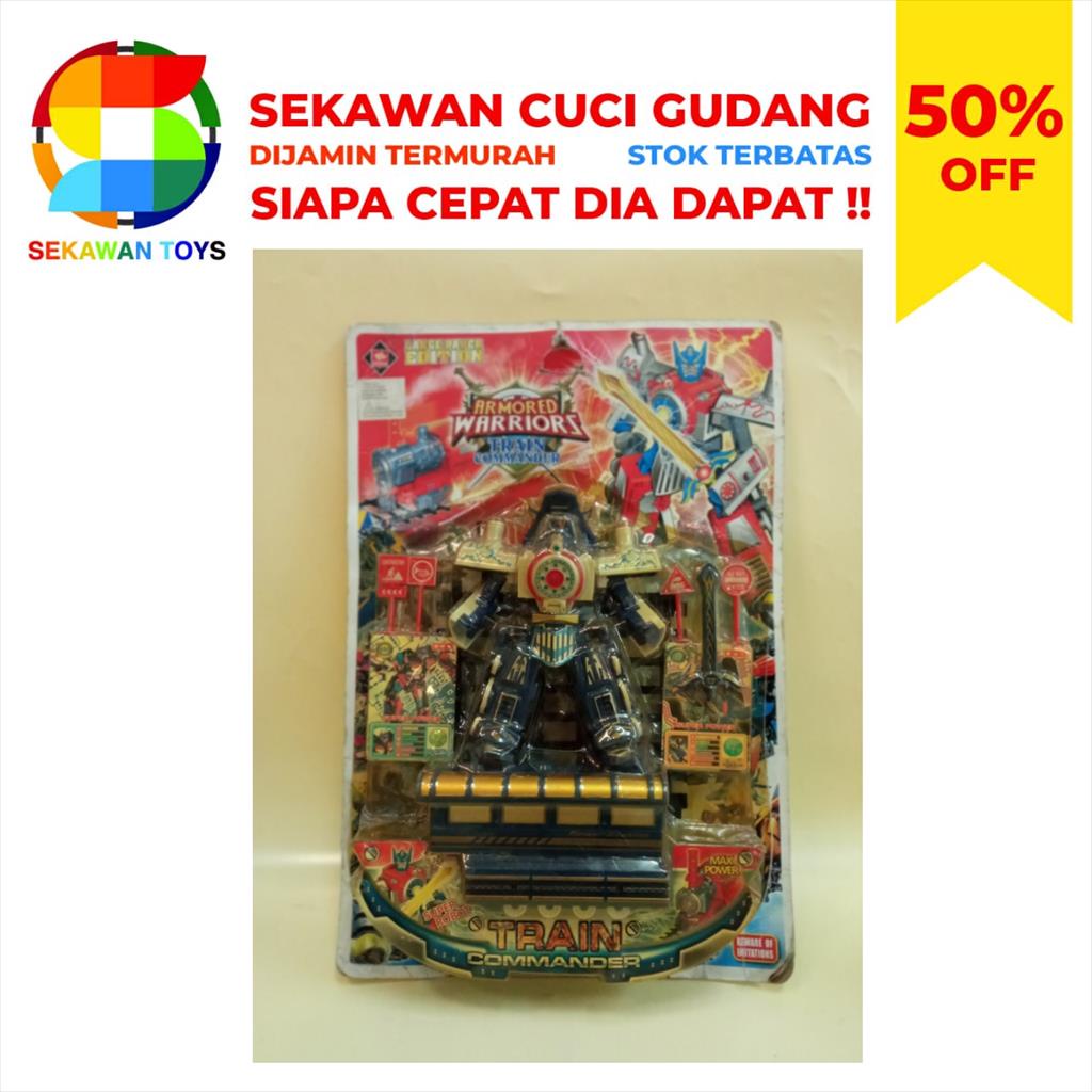 Maina Robot/Armored Warriors  Train Sekawan Sale 21