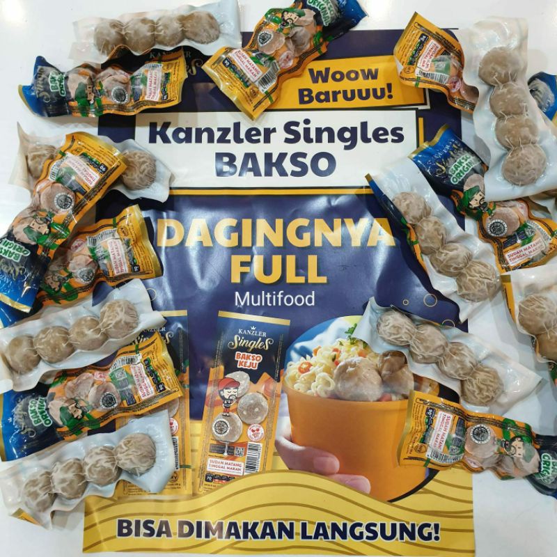 

Kanzler bakso singles / kanzler singles bakso original 48 gr halal