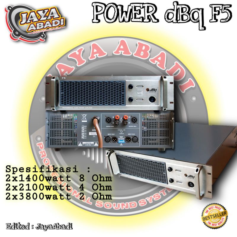 POWER 2 CHANNEL DBQ F5 ORIGINAL ORIGINAL