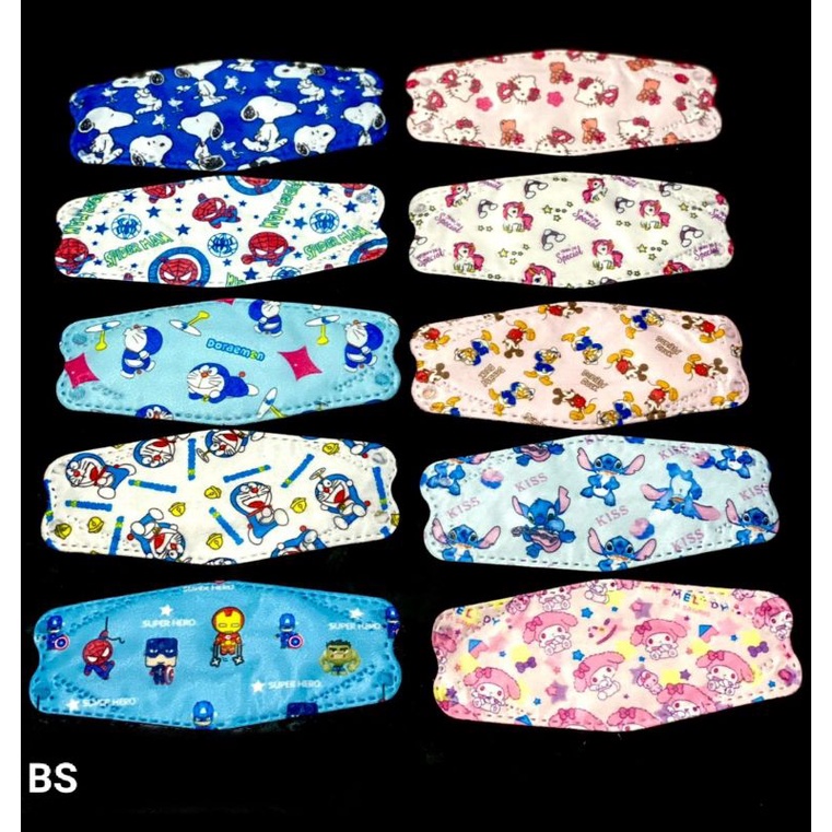 Masker KF94 Anak Karakter