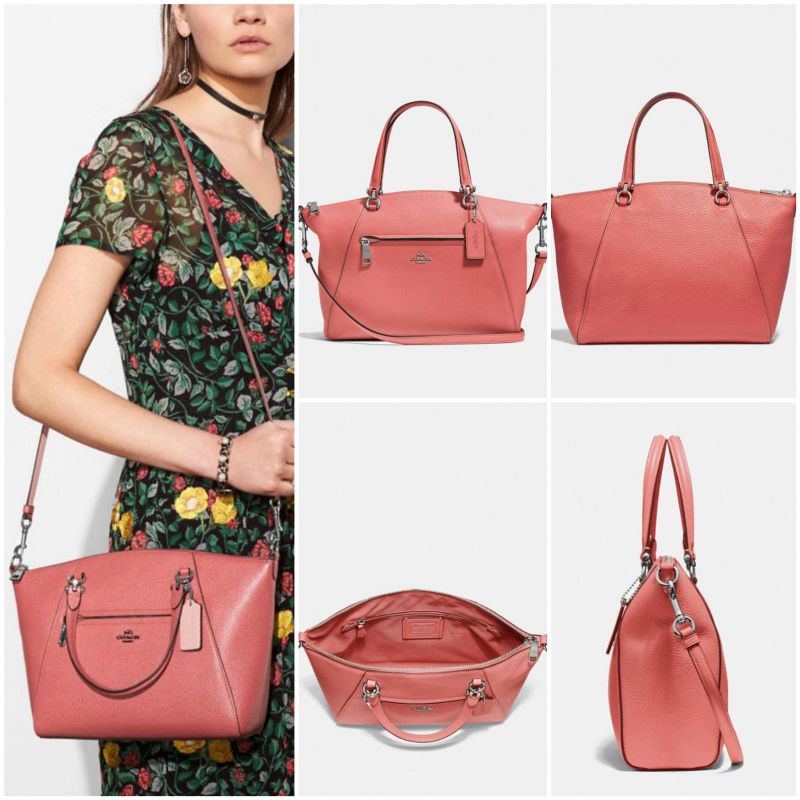 Coach Prairie satchel pink / dusty rose