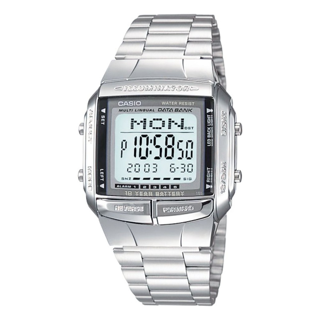 Casio DB360-1 Original Stainless Steel Pria