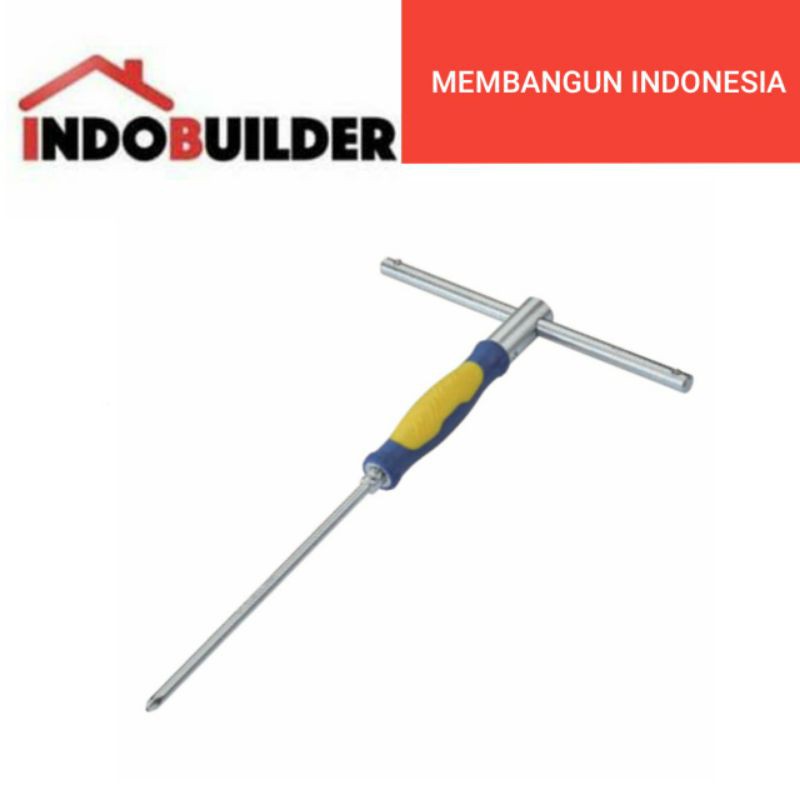 LAKONI PRO OBENG PLUS TIPE TEE PH2 MODEL TEE / T TYPE WRENCH SCREWDRIVER PH2