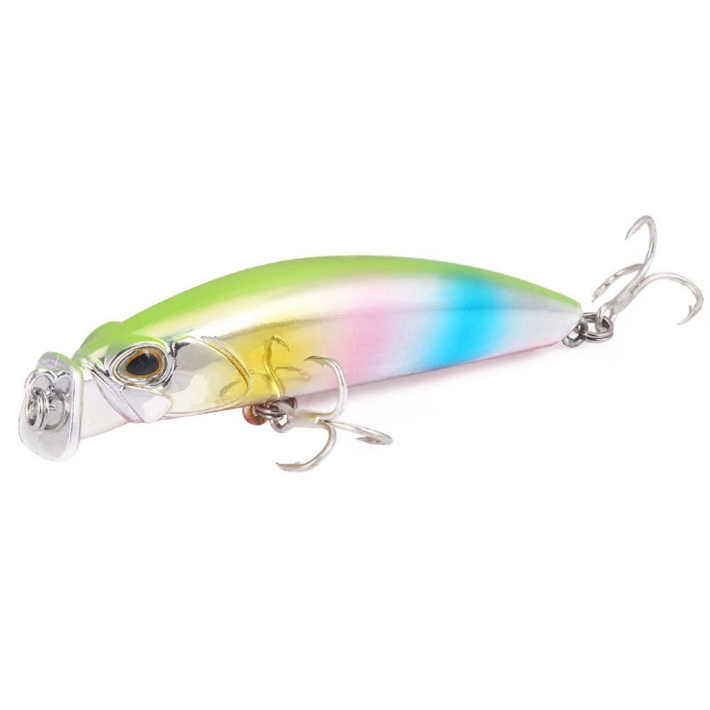 Umpan Ikan Kecil Apung TOP 10g 8cm Tackle Striped bass Minnow Lures