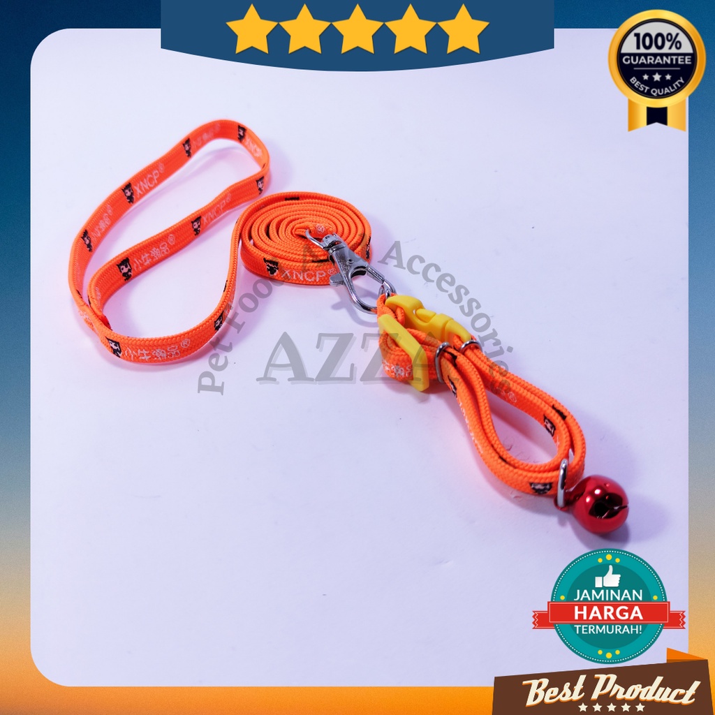 Tali Tuntun Kucing Lonceng 14 mm / Tali Kalung Kucing Lonceng 14 mm (Best Quality)