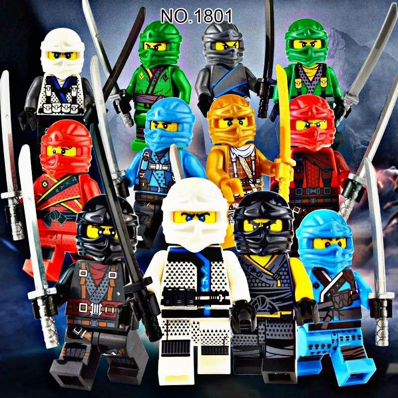MC319 MAINAN ANAK EDUKASI LEGO BOX / MAINAN ROBOMAN LEGO KARAKTER MASTER NINJA