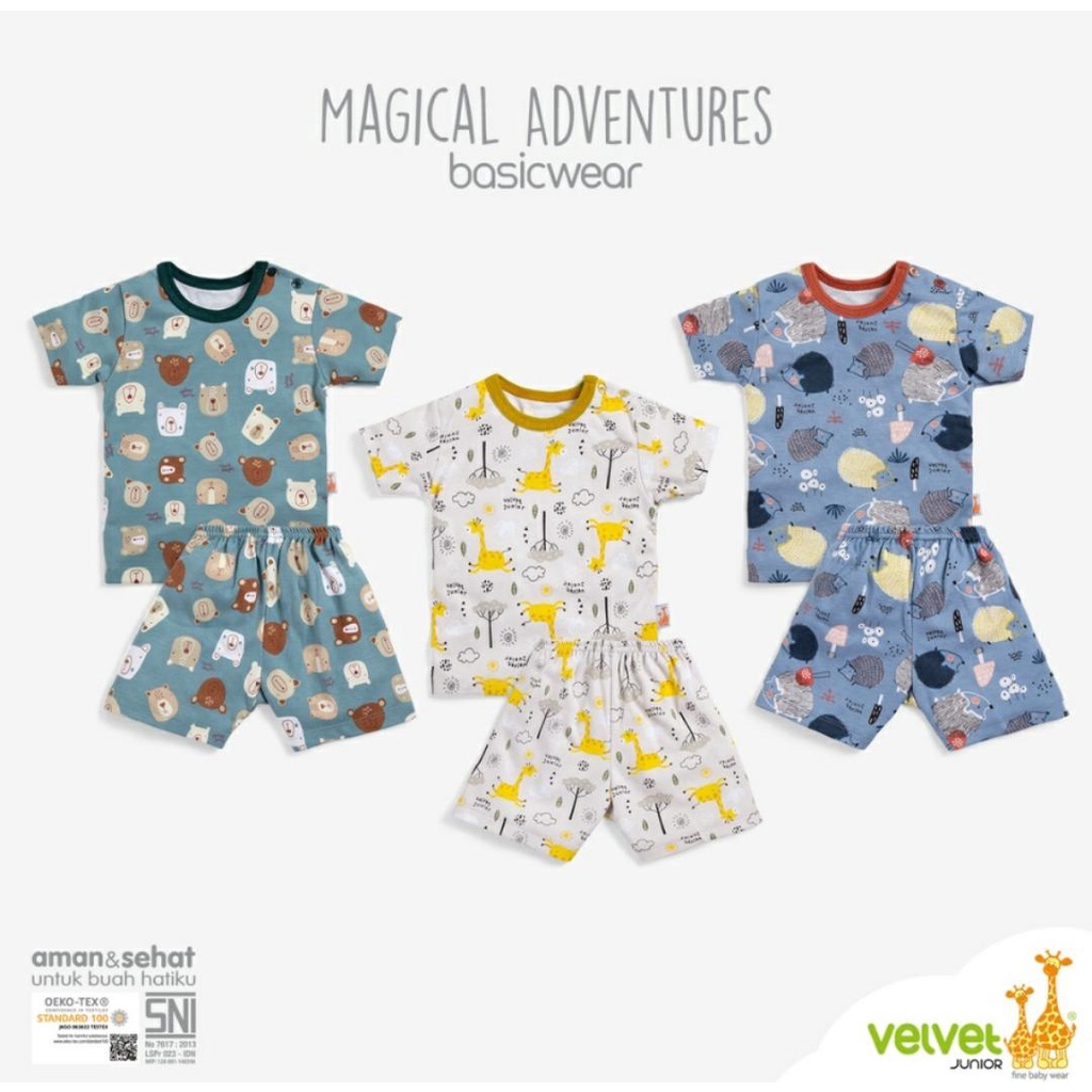 VELVET JUNIOR SETELAN BAYI DAN ANAK MAGICAL ADVENTURES / SETELAN BAYI DAN ANAK