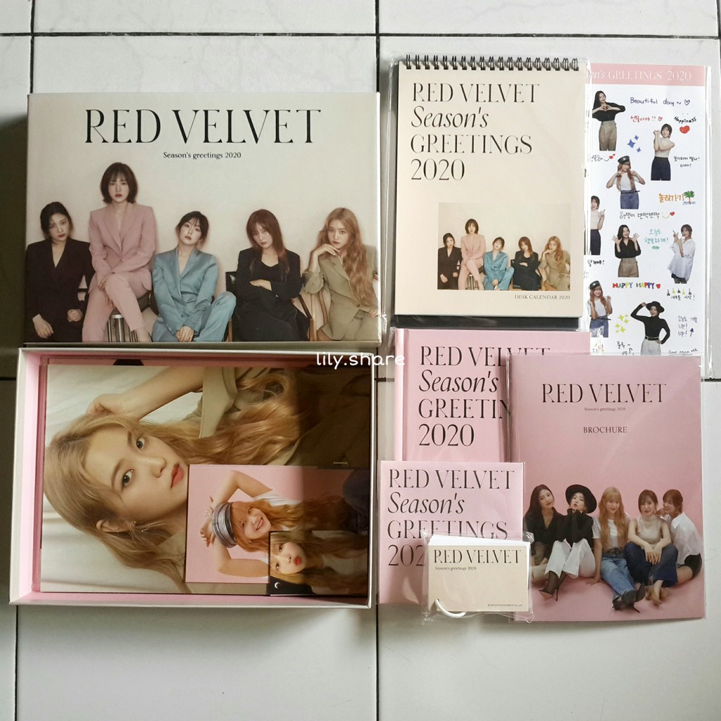 [Sharing] Red Velvet Season Greeting / Greetings SG Official 2020