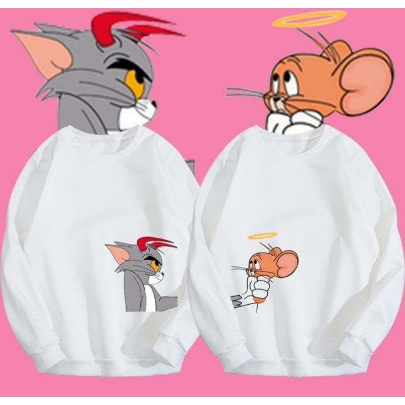 sweatshirt Cewek tom m n jerry series