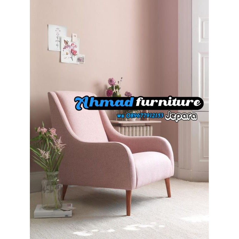 sofa single sofa santai