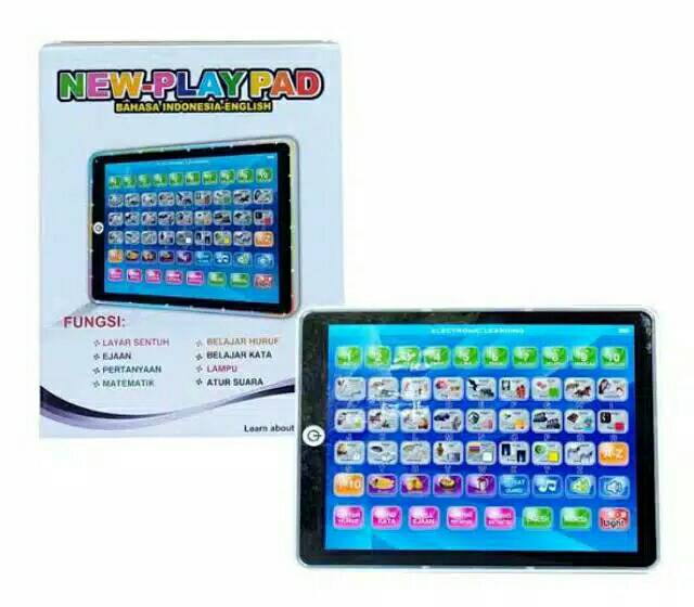 MAINAN NEW PLAY PAD~EDUKASI MENGENAL ANGKA ~ HURUF ~SPELLING DAN MODE PERTANYAAN FREE BATRAI