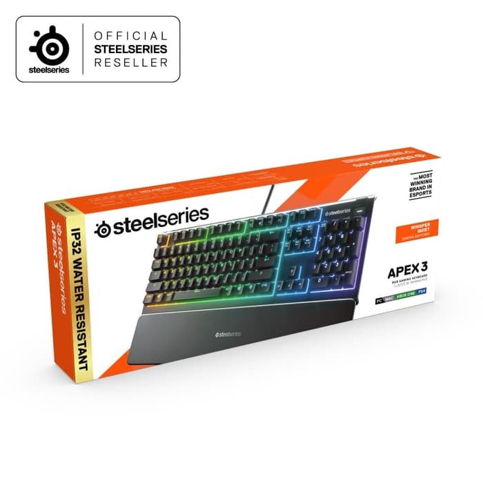 SteelSeries Apex 3 - Gaming Keyboard