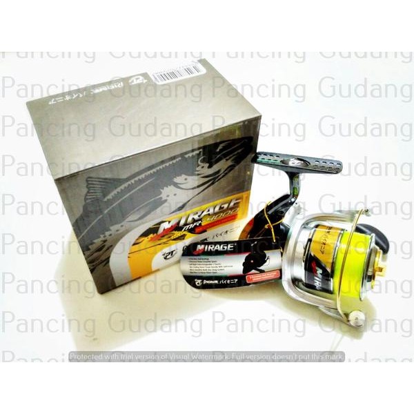 TERBATAS Reel Pioneer Mirage Mr-4000 LARIS