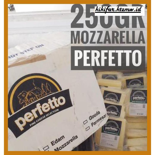 

Ujekujek- Perfetto Keju Mozzarella 250Gr -Original.