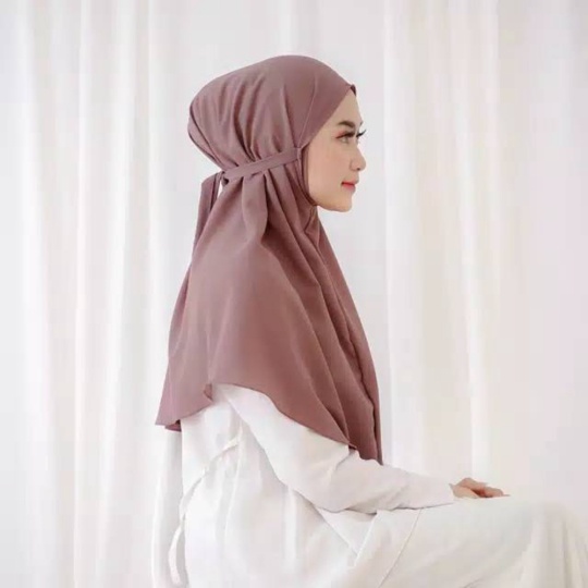 Jilbab Instan Bergo Maryam Tali Diamond Non Ped Hijab Instan Diamon Grosir Murah Jogja Promo