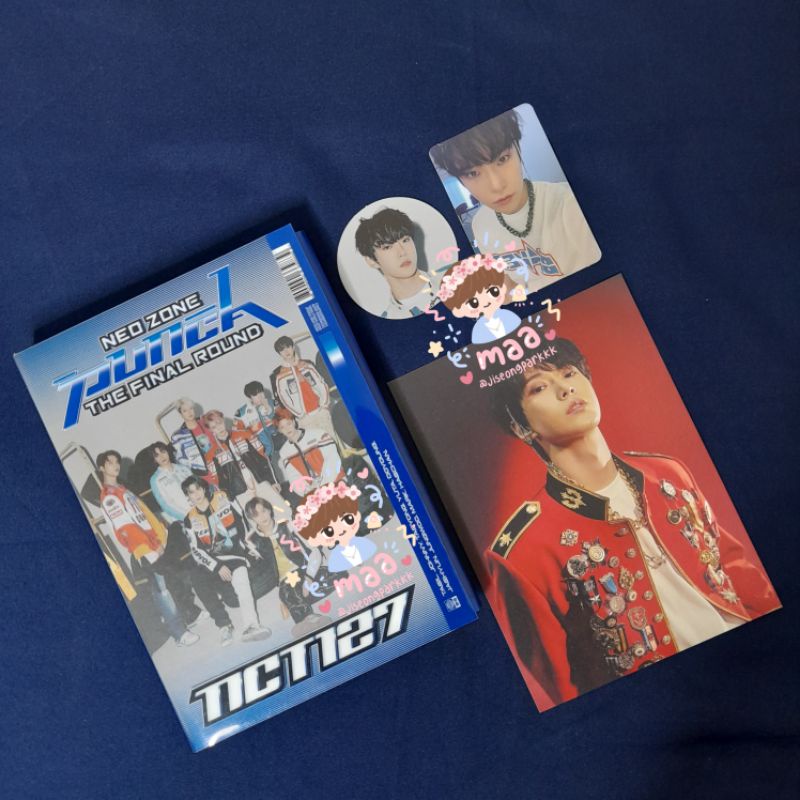 ALBUM NCT 127 THE FINAL ROUND : PUNCH 1ST PLAYER DOYOUNG SET