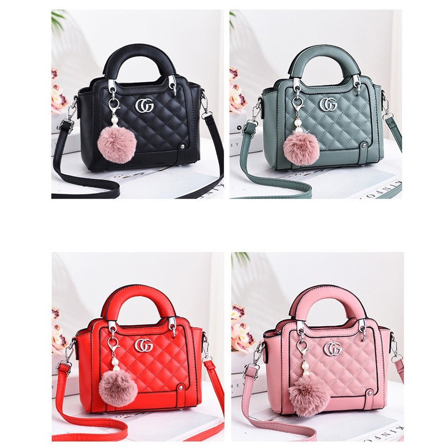 Tas Selempang imut DD 3147 TAS IMPORT MODEL TERBARU 100% REALPICT PREMIUM QUALITY