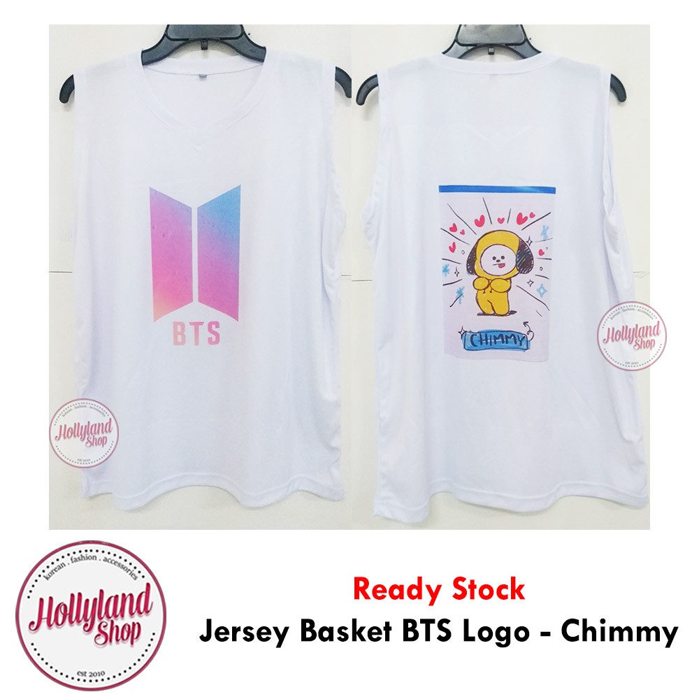 Jersey Basket BTS Logo Member BT21
