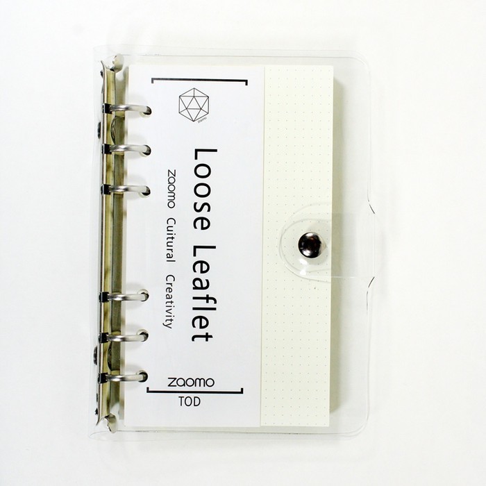 

Binder A6 Transparent - Polos