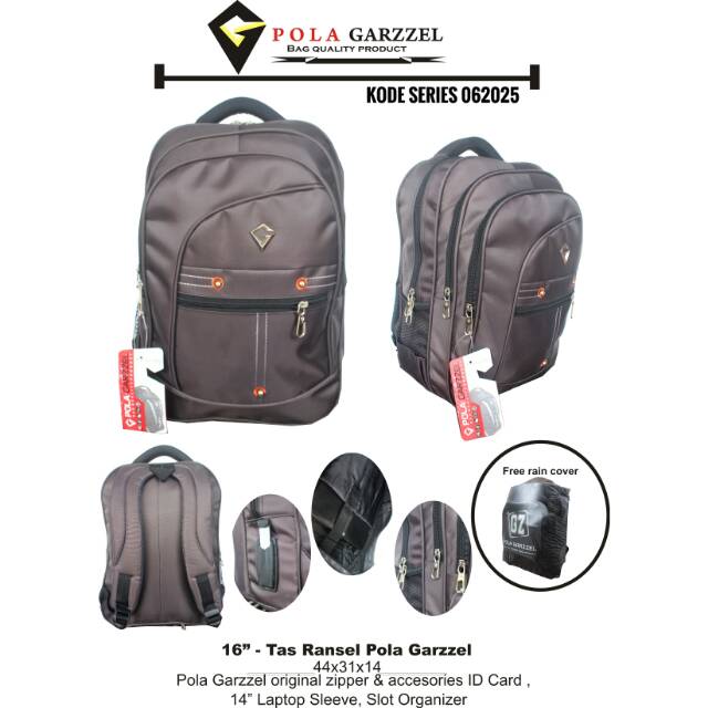 TAS RANSEL TERMURAH POLA GARZZEL 062025