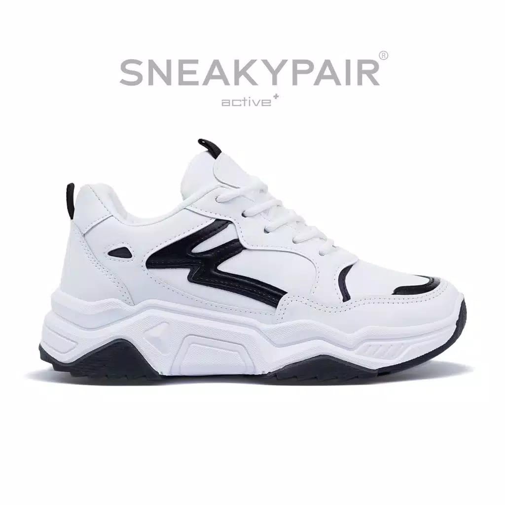 Sepatu Sneakers Wanita SNEAKYPAIR SEMI IMPORT Sintetis Lentur Fashionable shoes