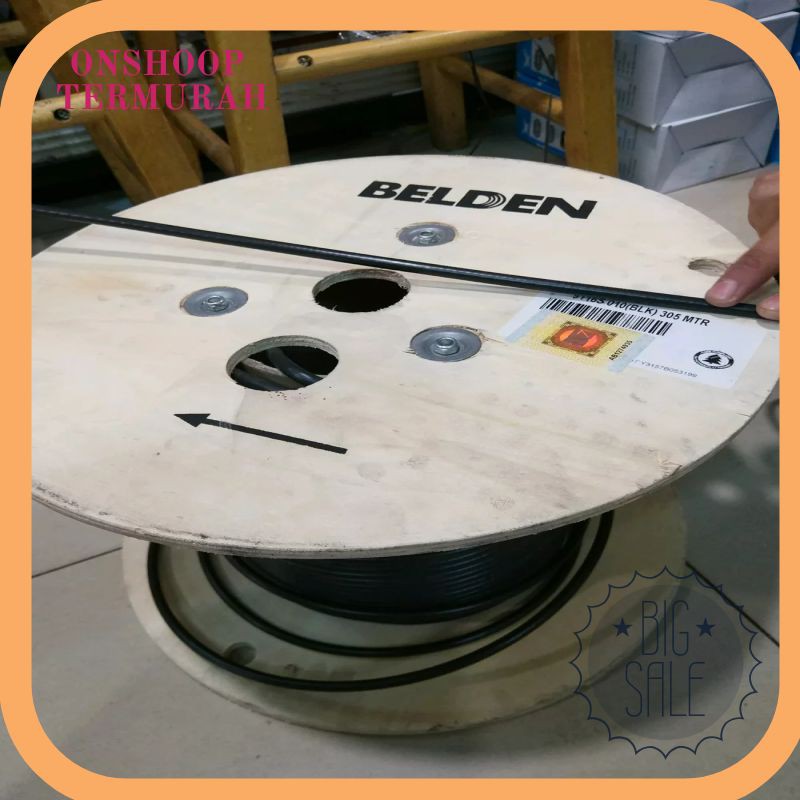 Termurah Kabel TV Belden RG 6 ( Belden RG6) Terlaris