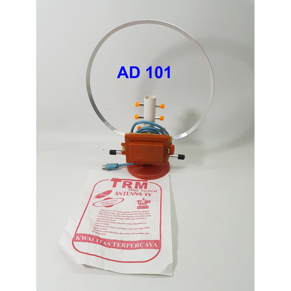 ANTENA indoor TV AD 101 / ANTENA dalam INDOOR VHF & UHF