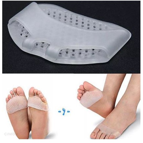 (BOW) Silicone Alas Kaki Anti Selip Pelindung Bagian kaki silicone (0A79)