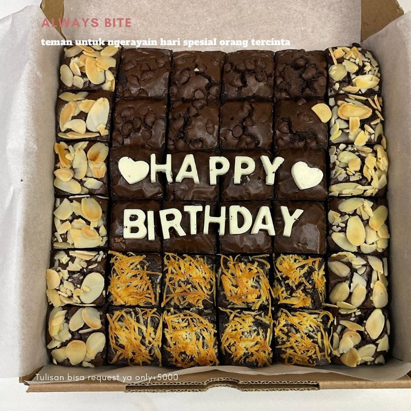 

brownies letter special Day