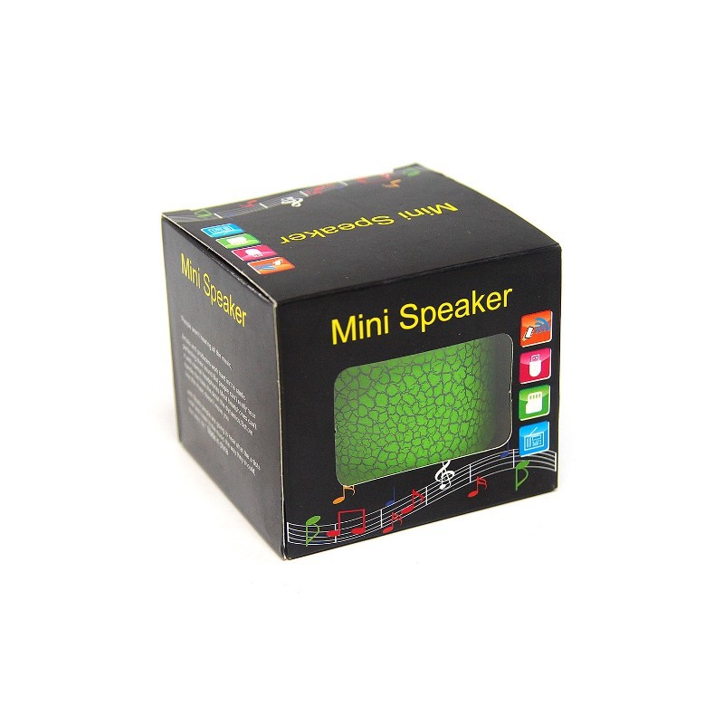 Speaker Bluetooth Mini Bulat Marmer A9 Glow Light - FM Radio