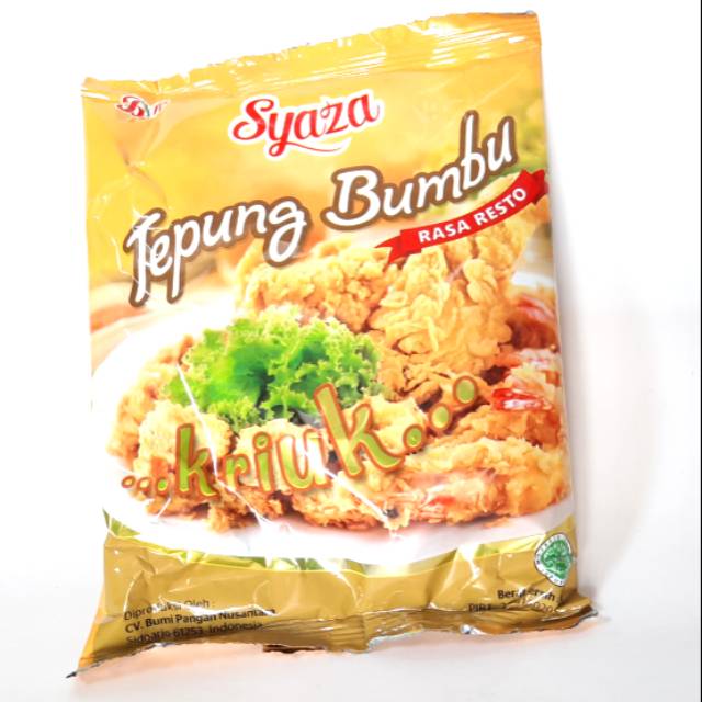 

Tepung bumbu syaza Tepung Kriuk