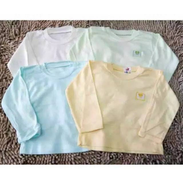 Baju Atasan Kaos Oblong Panjang I-OL Baby Size XL Usia 2 Tahun