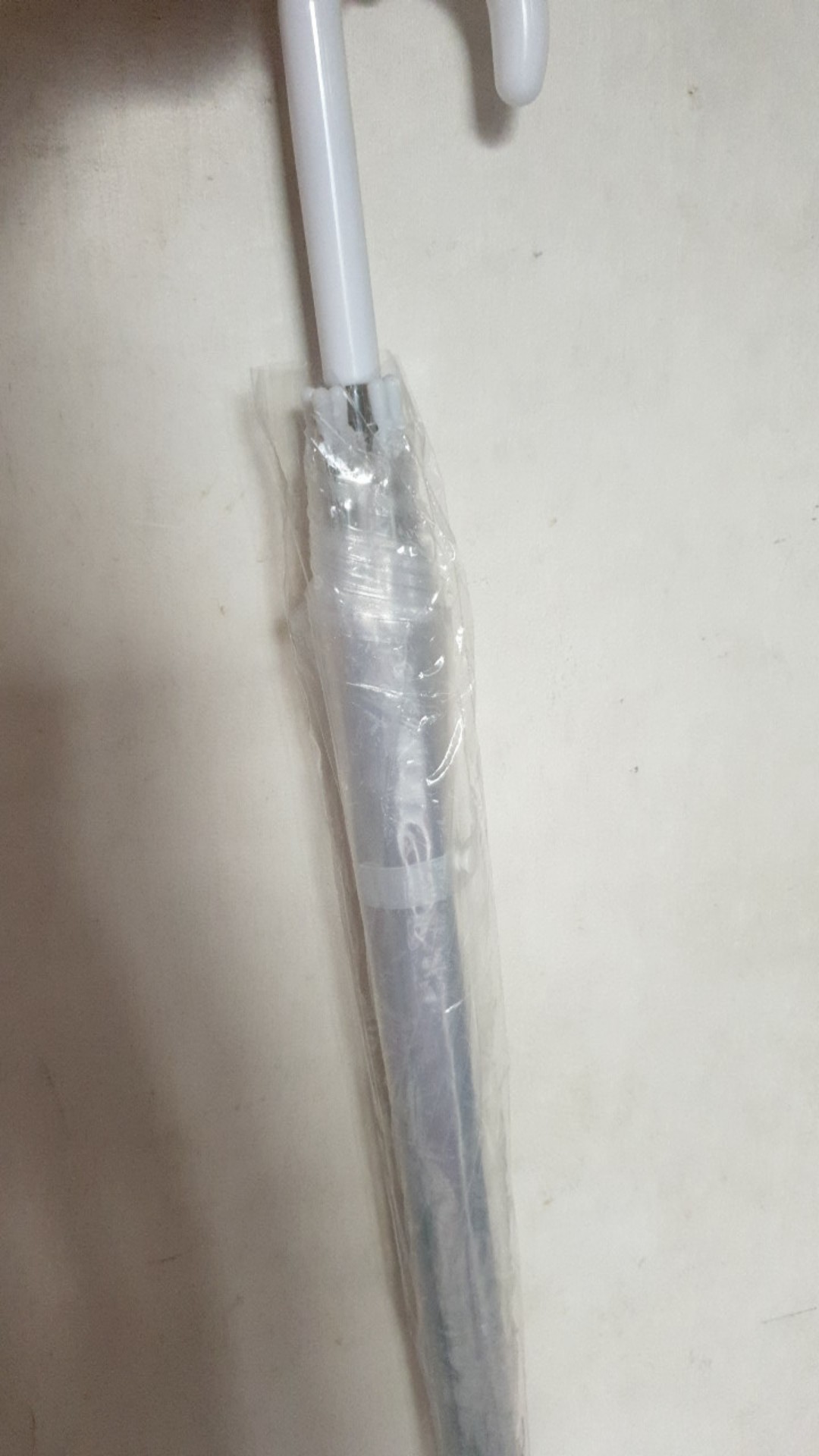 Payung Transparan Import Gagang Crome